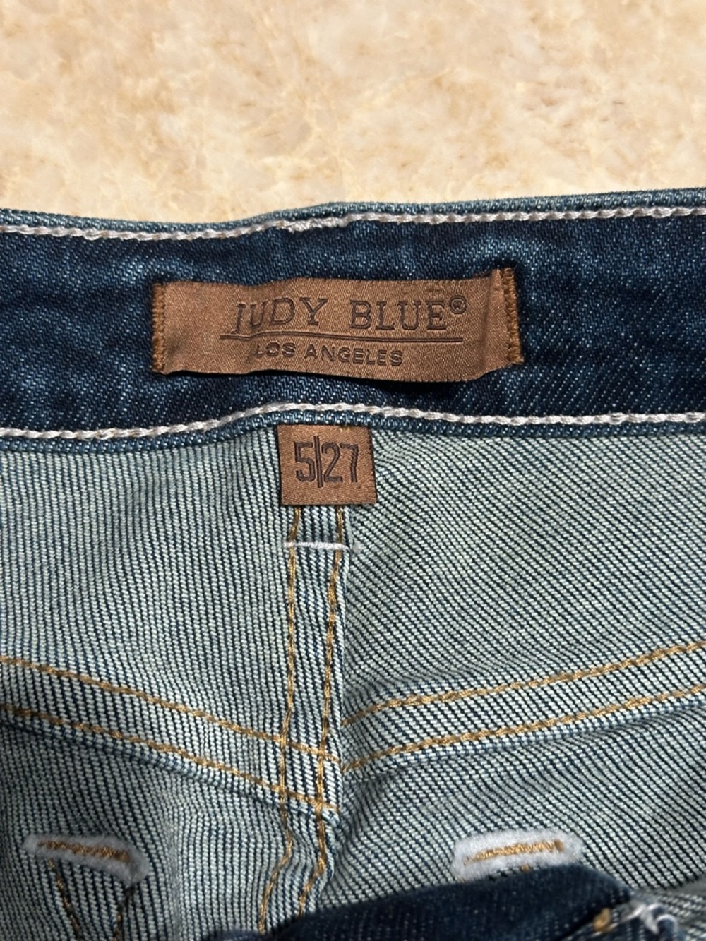 Judy Blue Kick Flare Jeans - Size 5/27 - Picture 5 of 7